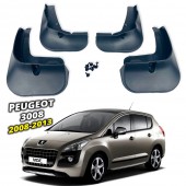 Бризковики для Peugeot 3008 2008-2013   Бризковики для Peugeot 3008 2008-2013